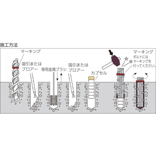 CAINZ-DASH】日本デコラックス ケミカルアンカー ＰＧタイプ（打込み方式） PG-13N【別送品】 金物・建築資材  ホームセンター通販【カインズ】