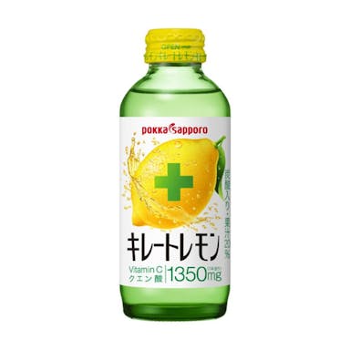 【ケース販売】ポッカサッポロ キレートレモン 瓶 155ml×24本(販売終了)