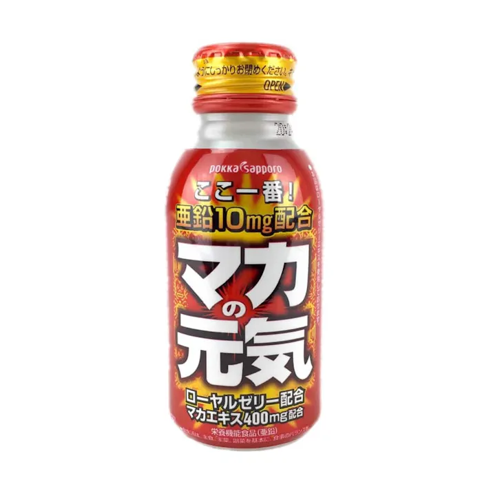 ポッカサッポロ マカの元気ドリンク ボトル缶 100ml×6本