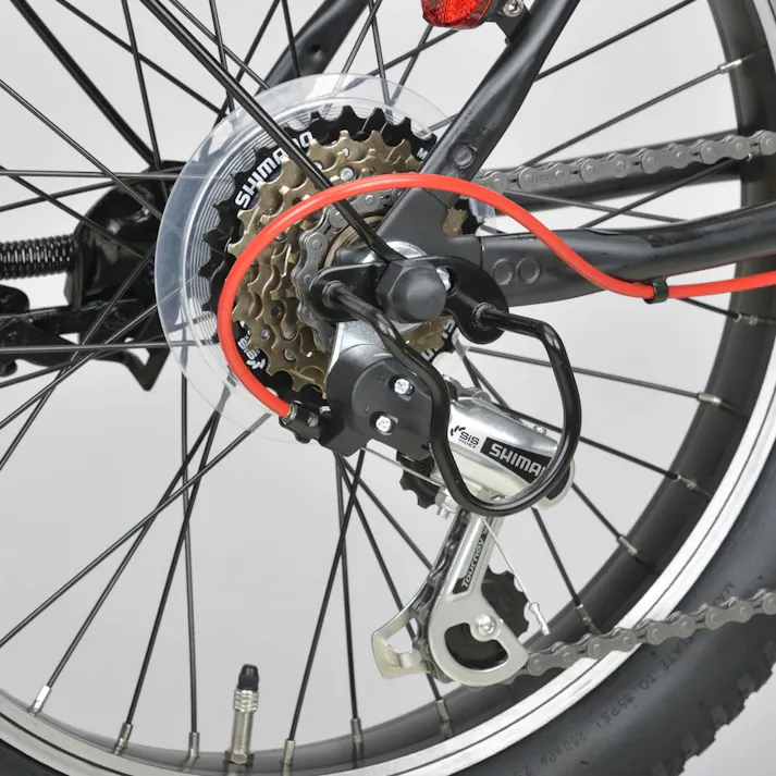 【自転車】CAPTAIN STAG 折りたたみ自転車 ワイルダー FDB206 YG-1249 CSマットブラック