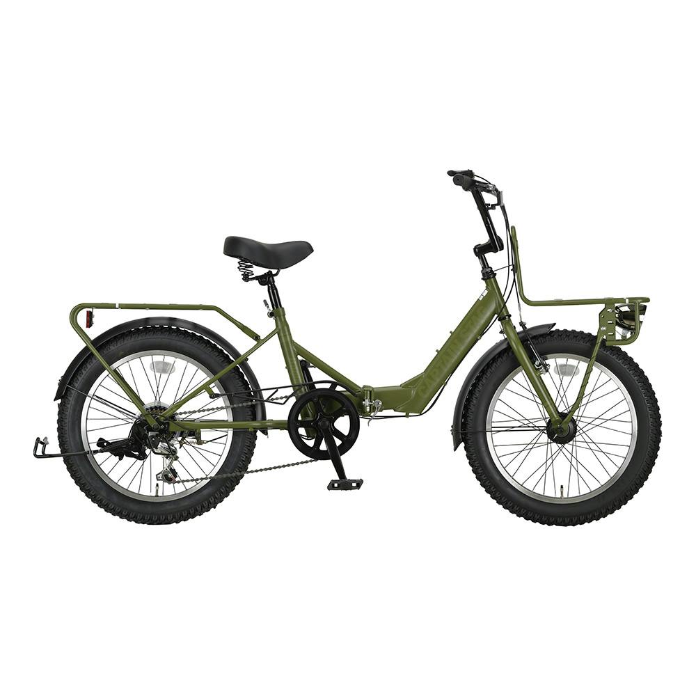 自転車】CAPTAIN STAG バーギー FDB206 YG-1417 アーミーグリーン