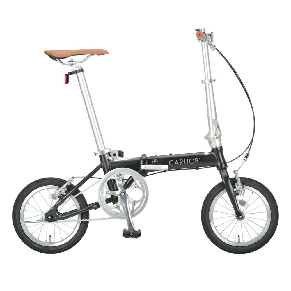 自転車】《パール通商》CARUORI アルミ折りたたみ自転車 14型 YG-1472 