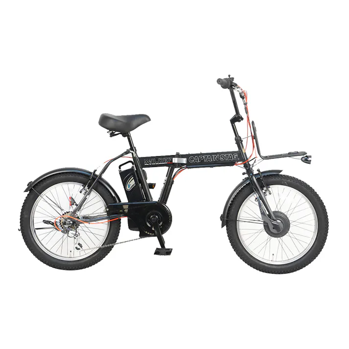 【自転車】CAPTAIN STAG eワイルダー電動 FDB206 YG-1500 マットブラック