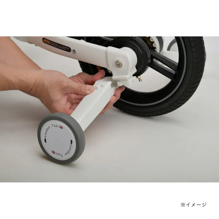 【自転車】ロンドンタクシー幼児車 12 補助車付 YG-1567