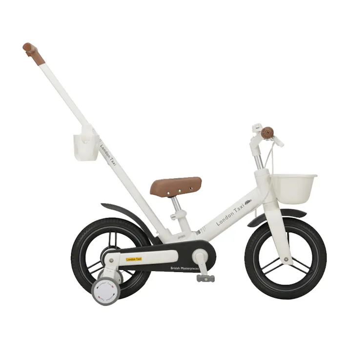 【自転車】ロンドンタクシー幼児車 12 補助車付 YG-1567