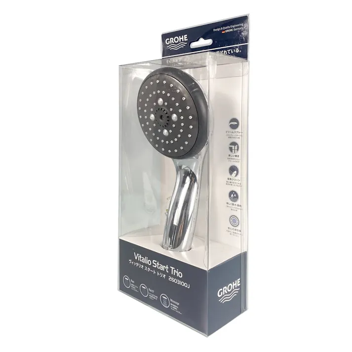グローエ スリーウェイシャワーヘッド ヴィッタリオスタートトリオ #GR-2603100