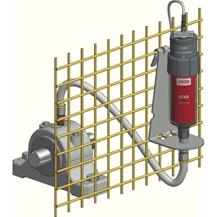 【CAINZ-DASH】パーマテック社 自動給油器用アタッチメント 配管用チューブコネクター G1/4雄ネジ 101497【別送品】