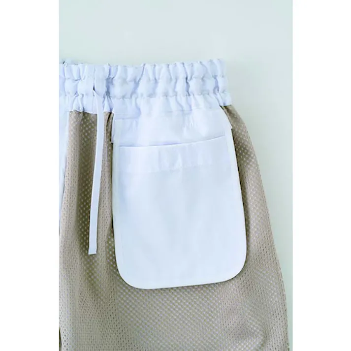 【CAINZ-DASH】サーヴォ ホッピングパンツ 食品工場 白衣 衛生 サックス M RR719-S-M【別送品】