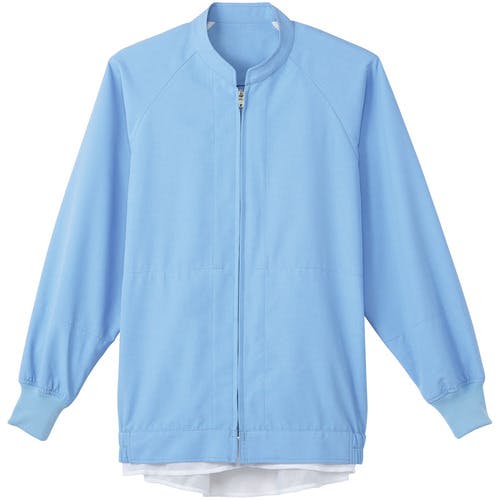 【CAINZ-DASH】サーヴォ 長袖ジャンパー　食品工場　白衣　衛生　サックス　ＬＬ CD-620-LL【別送品】