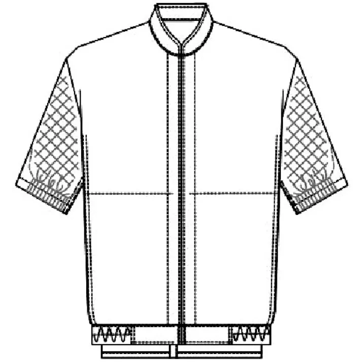 【CAINZ-DASH】サーヴォ クールフリーデ男女兼用半袖ジャンパー ホワイト LL CD-637-LL【別送品】