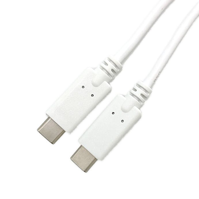 アイホープ Type-C USB-Cケーブル 50cm 白 IH-CDR3C050W