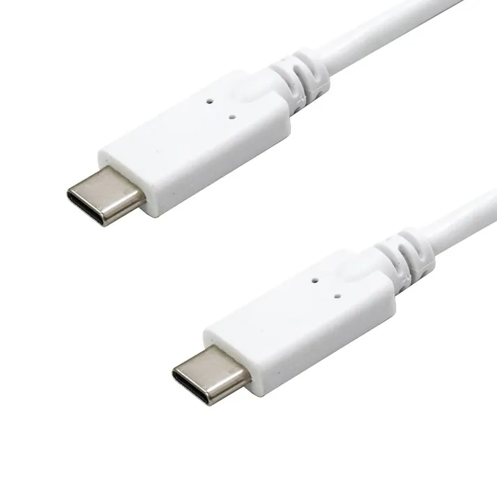 アイホープ パワーデリバリー対応Type-C to Type-Cケーブル 1m ホワイト IH-CDR3C100W