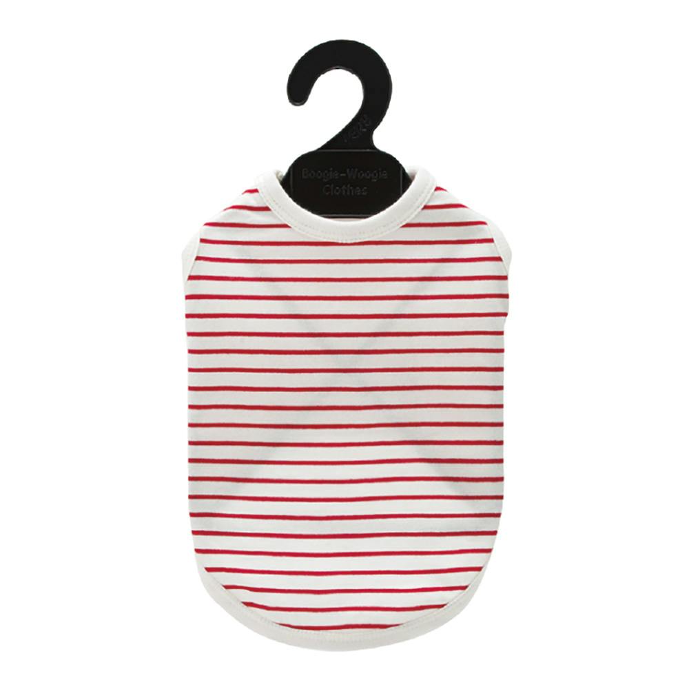 コットンタンクボーダーレッド2号