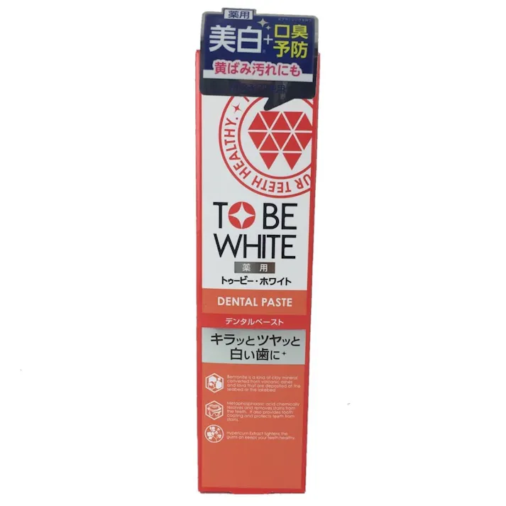 日本ゼトック トゥービー・ホワイト デンタルペースト 100g