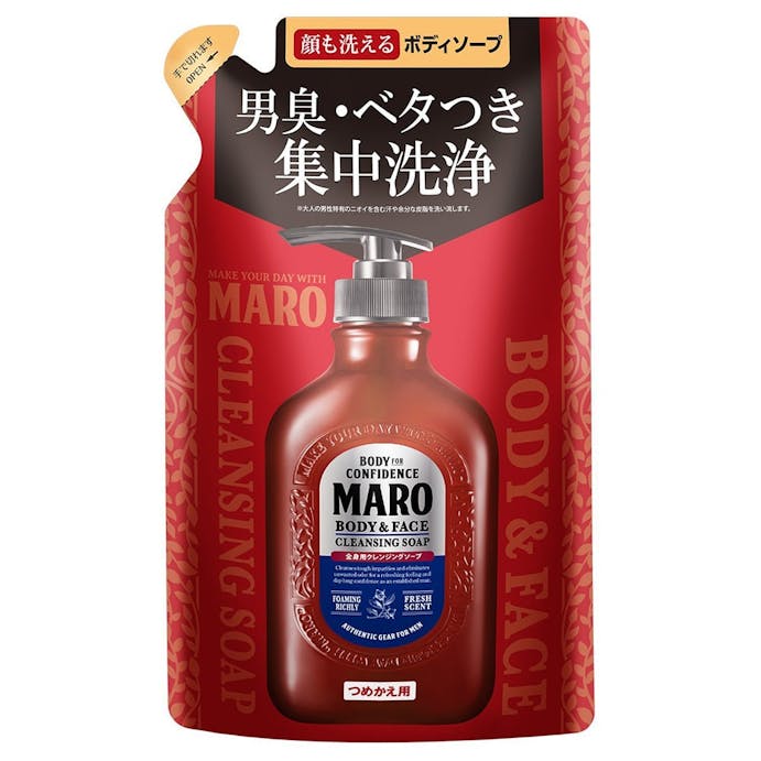 MARO 全身用クレンジングソープ 詰替 380ml