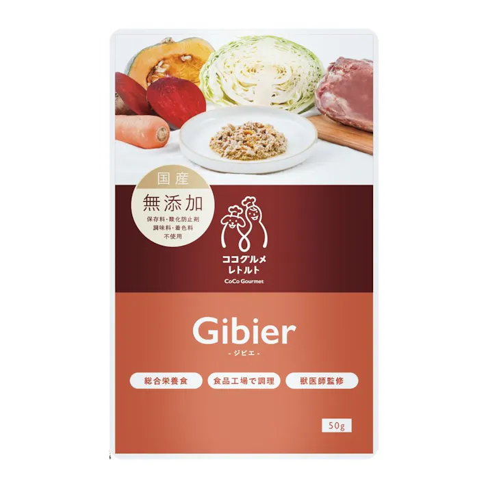 ココグルメ・レトルト ジビエ 50g