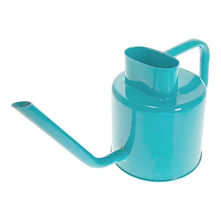 スチールWカンジョウロ 1.7L ターコイズ 42242