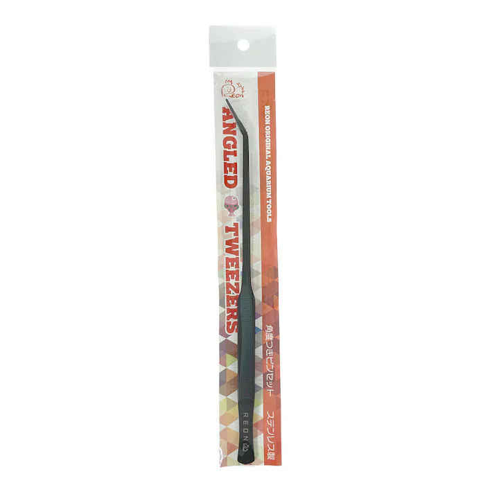 ピンセット 角度付き 25cm