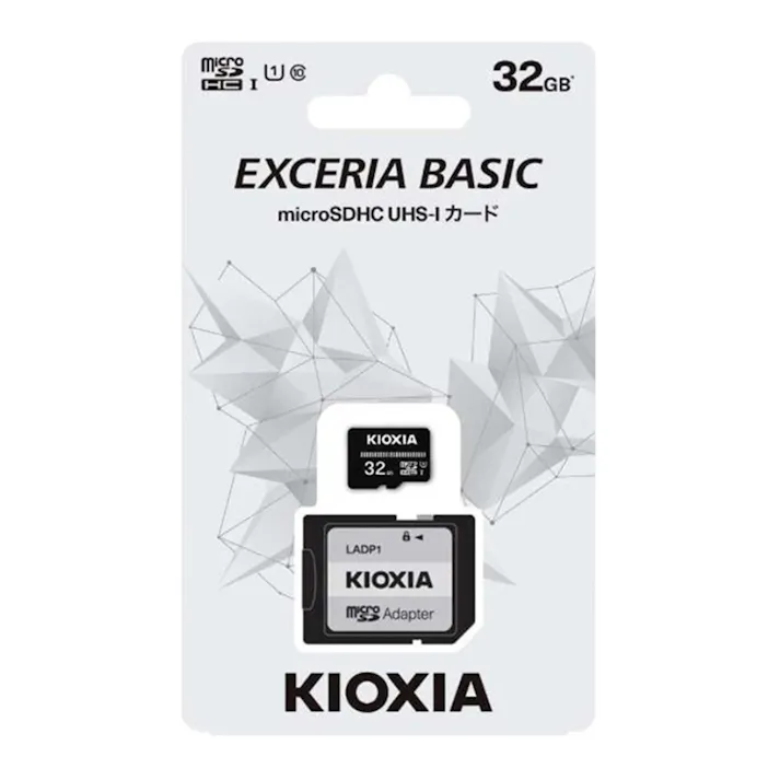 キオクシア microSDHCメモリカード UHS-I 32GB ベーシックモデル