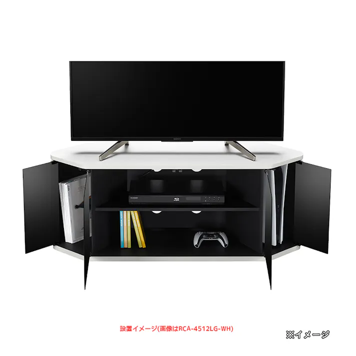 【通常WEB価格19800円】テレビ台 RCA-4512LG-DB【別送品】