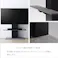【通常WEB価格27800円】壁寄せテレビ台 PLW-1210TV-BK【別送品】