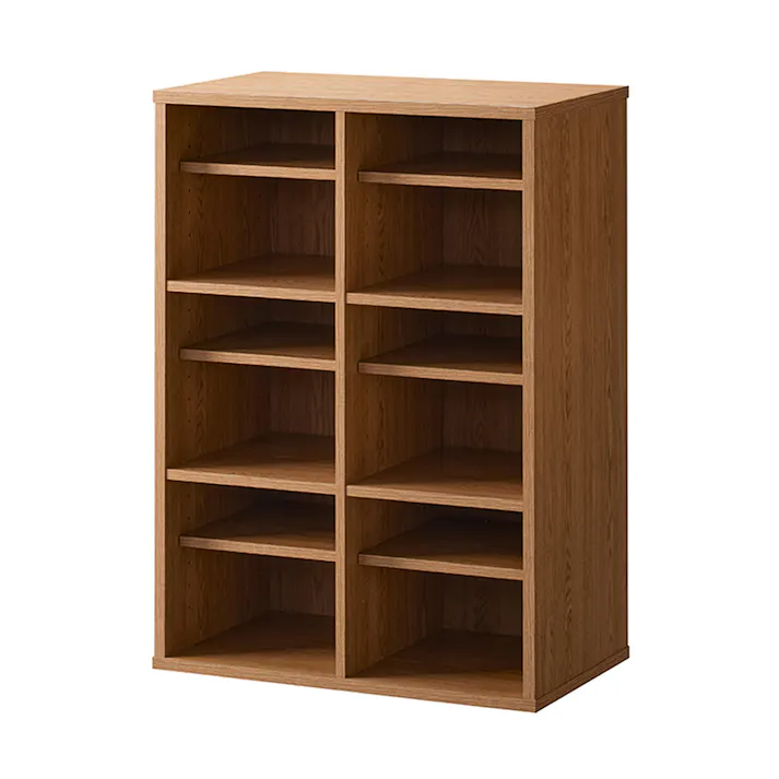 【通常WEB売価12800円】オープンシューズラック STE-8060SH-NA【別送品】