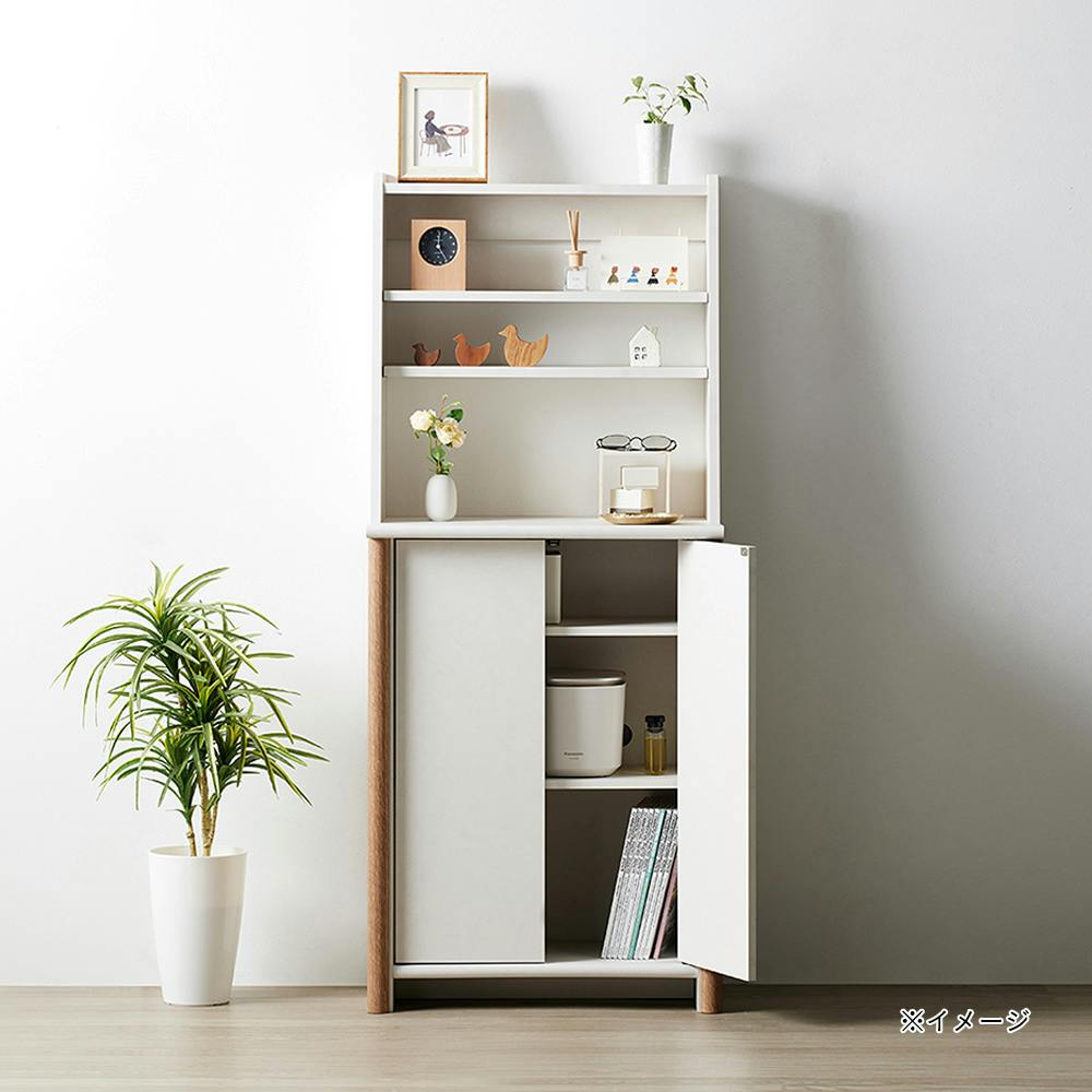 通常WEB価格19800円】シェルフ NOC-1460SH-WH【別送品】 | 本棚