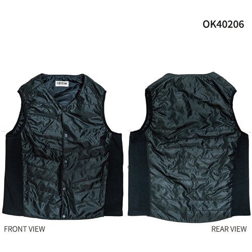 CAINZ-DASH】岡潮 黒色発熱ベスト＋モバイルバッテリー10