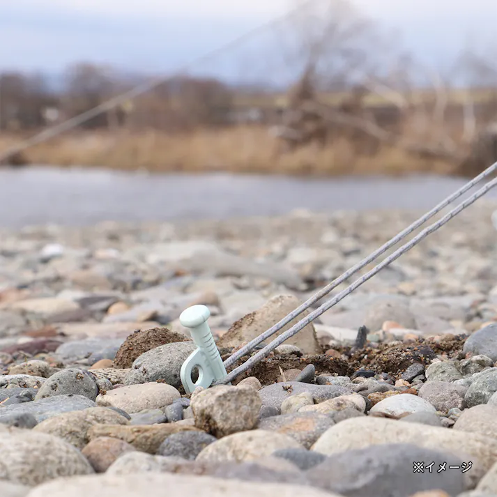 MeCLE ミクル 鍛造ペグ リラックスグリーン 20cm 10本入【別送品】