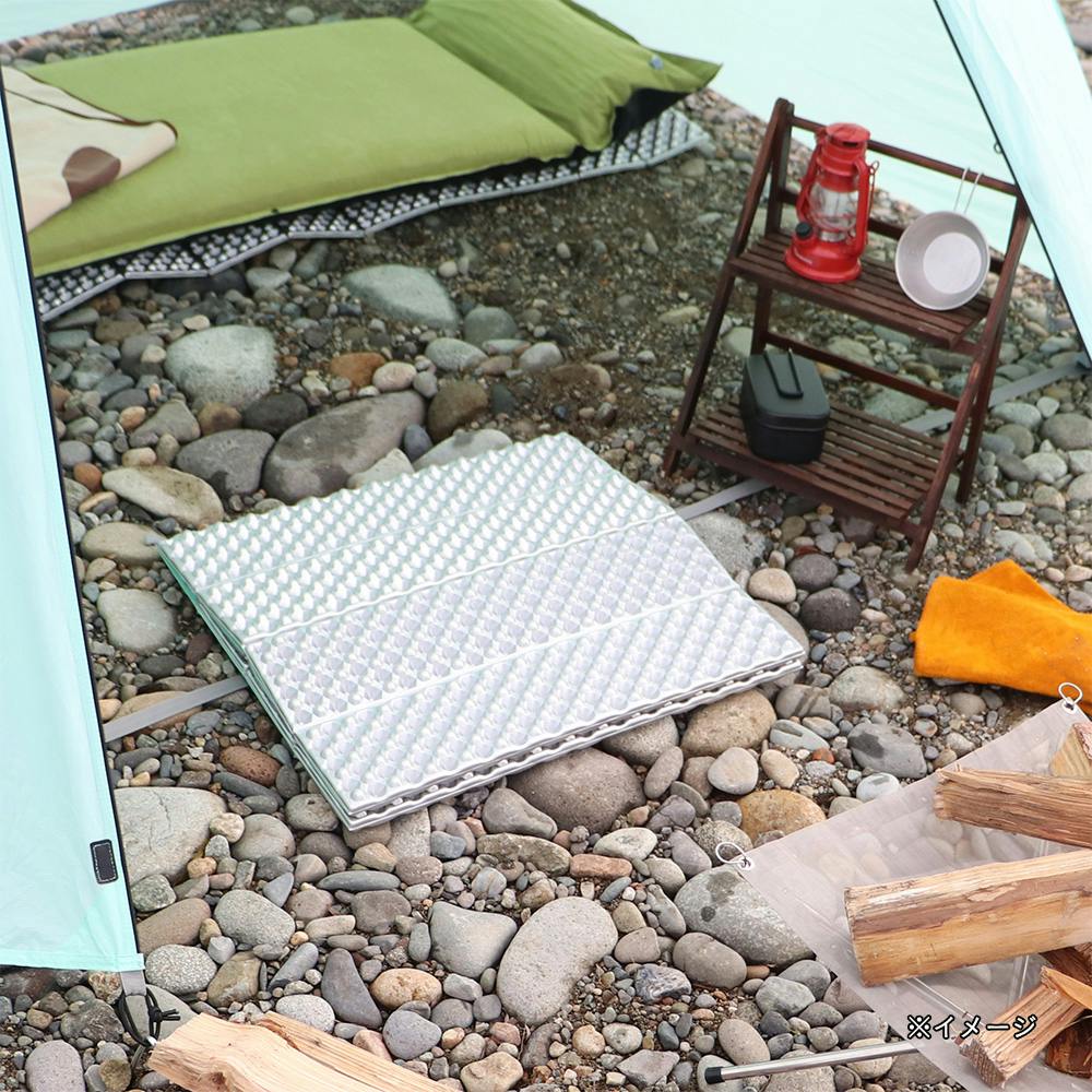 MeCLE ミクル フォールディングマット リラックスグリーン【別送品