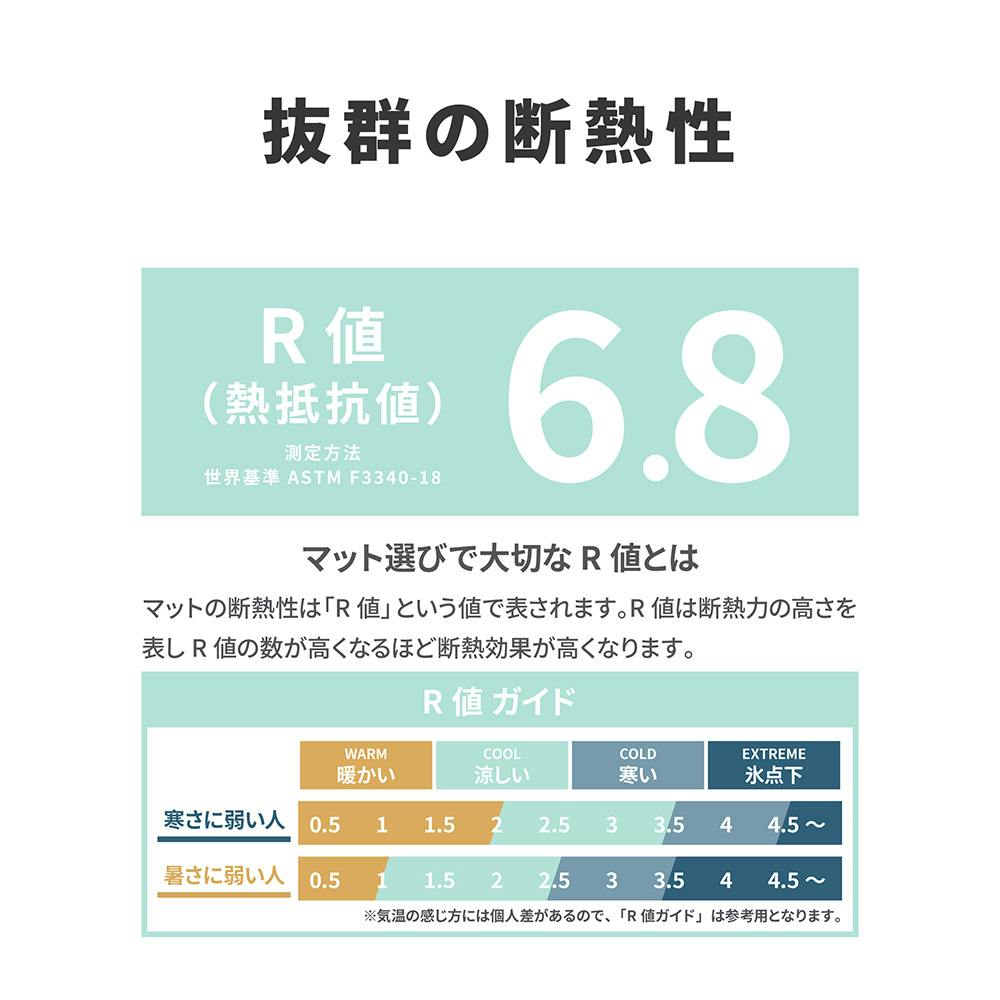 MeCLE ミクル インフレータブルマット ダブルサイズ【別送品
