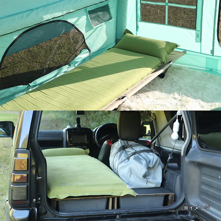 MeCLE ミクル インフレータブルマット シングルサイズ【別送品】