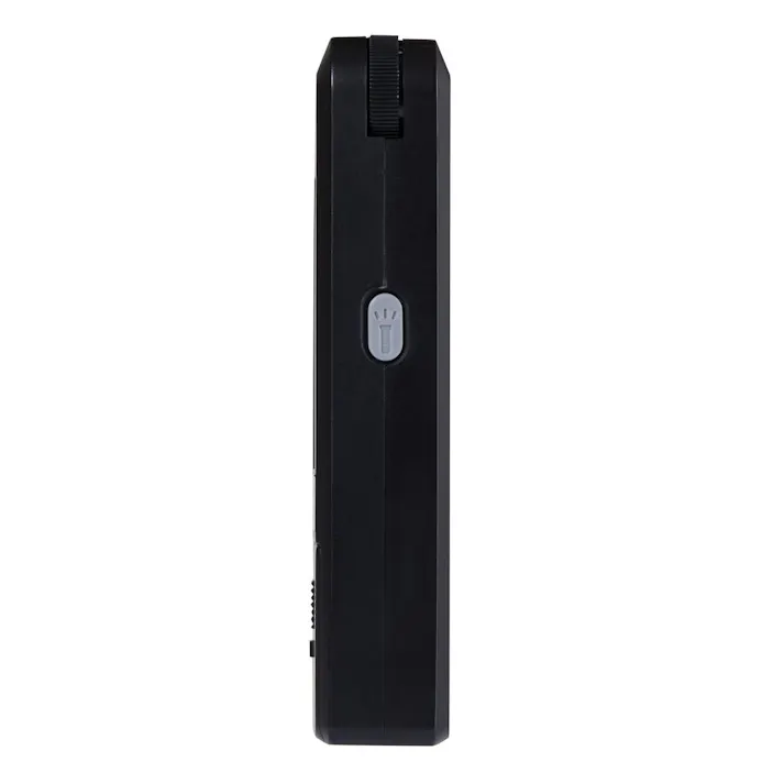 AUREX LEDライト付き ポケットラジオ ブラック AX-PR20(K)
