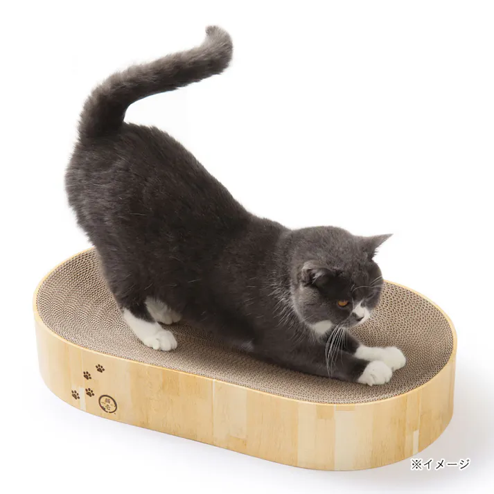 バリバリボウル オーバル ライトブラウン XL