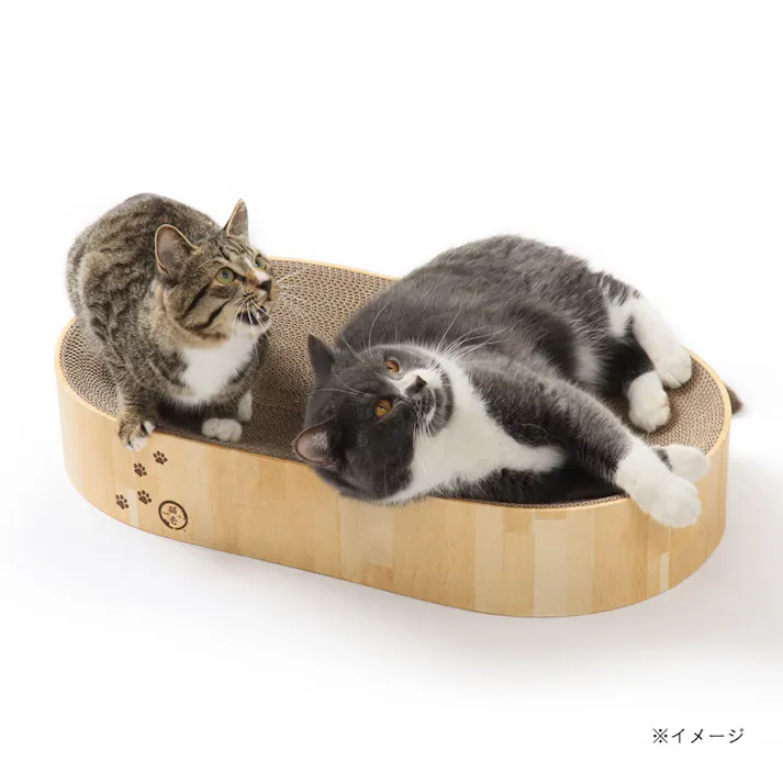 バリバリボウル オーバル ライトブラウン XL