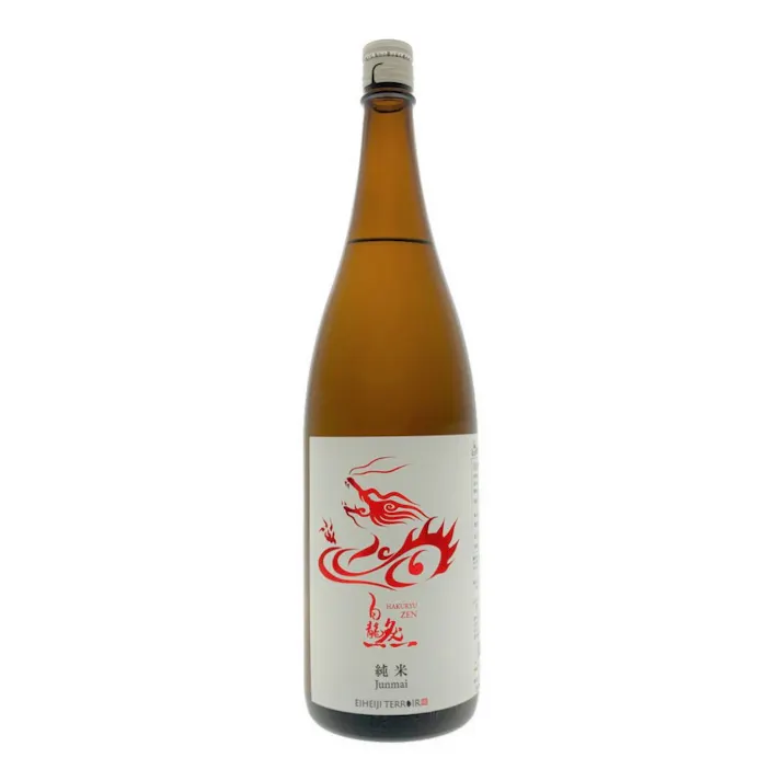 (福井) 白龍然 純米 1800ml【別送品】