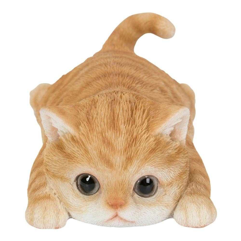 茶猫 うつぶせ茶トラ猫マグネット | 文房具・事務用品 通販