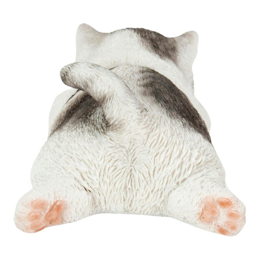 うつぶせサバトラ白猫マグネット | 文房具・事務用品 通販