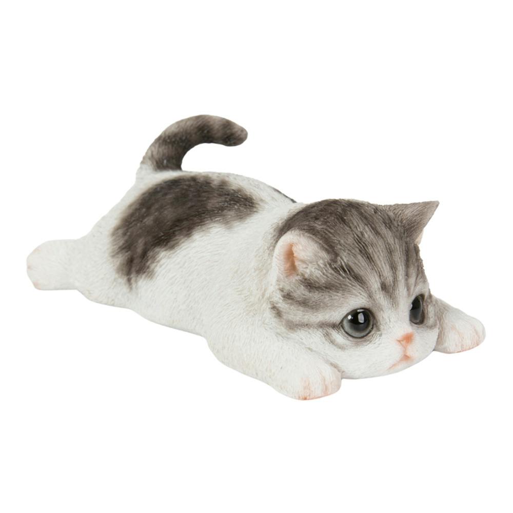 うつぶせサバトラ白猫マグネット | 文房具・事務用品 通販