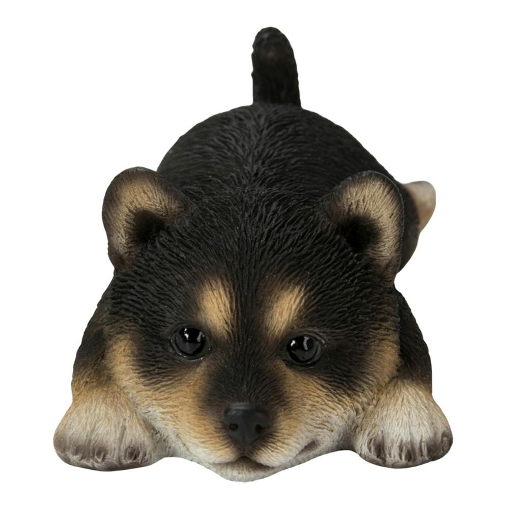 うつぶせ黒柴犬マグネット