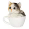 三毛猫ティーカップ