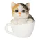 三毛猫ティーカップ