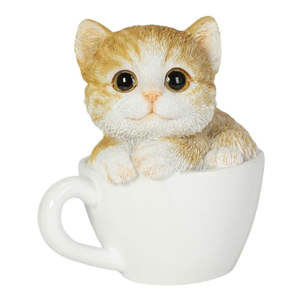 ビスケットとら猫のティーカップ