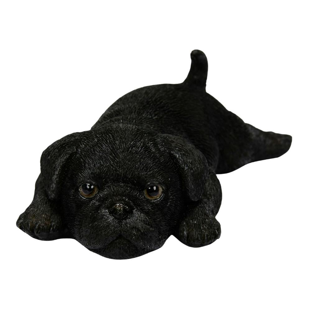 うつぶせパグブラックマグネット | 文房具・事務用品 通販
