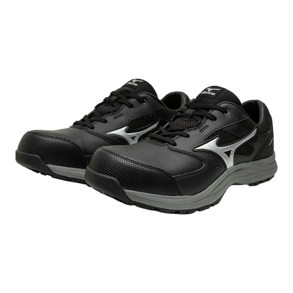 ミズノ 安全靴 オールマイティLSIII 11L F1GA260009 ブラック×シルバー 26.0cm