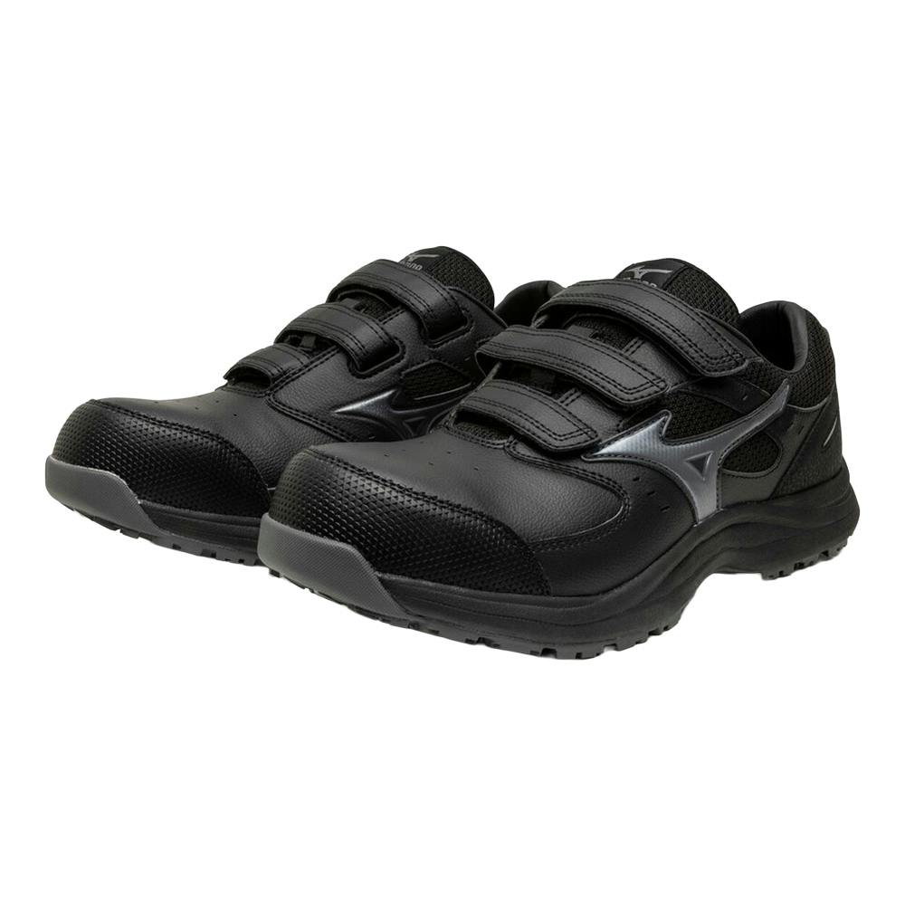 ミズノ 安全靴 オールマイティLSIII 22L F1GA260109 ブラック×シルバー 26.5cm