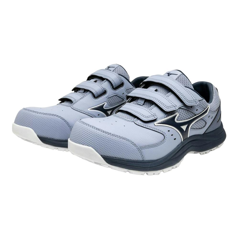 ミズノ 安全靴 オールマイティLSIII 22L F1GA260125 ライトブルー×ネイビー 28.0cm