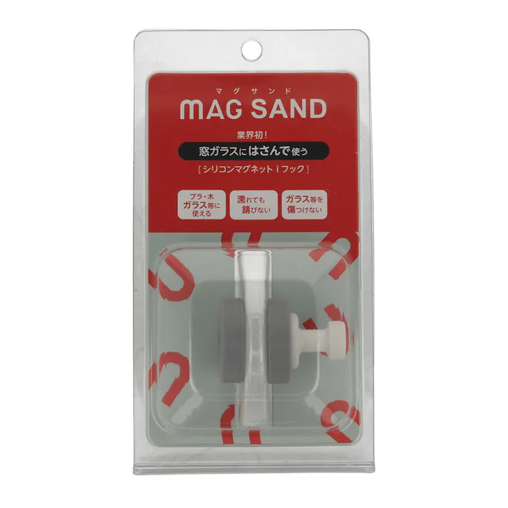 マグエバー シリコンマグネット マグサンド iフック ホワイト 1-0214SAND-IW