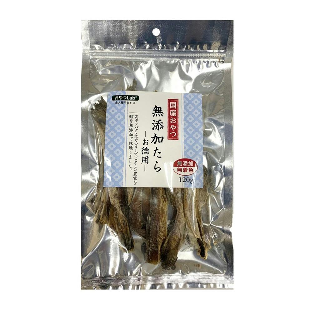 国産おやつ 無添加たら お徳用 120g