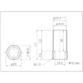 【CAINZ-DASH】三和商工 ガイドナットセット（ＰＫ付　ＥＰＤＭ） FKGN-13E【別送品】